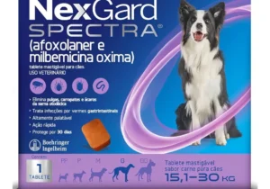 NEXGARD SPECTRA PERROS 15 a 30 Kg 1 Comprimido.