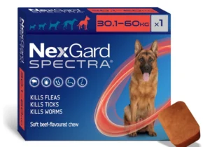 Nexgard Spectra Pastilla Anti-pulgas Perro 30 a 60 kg